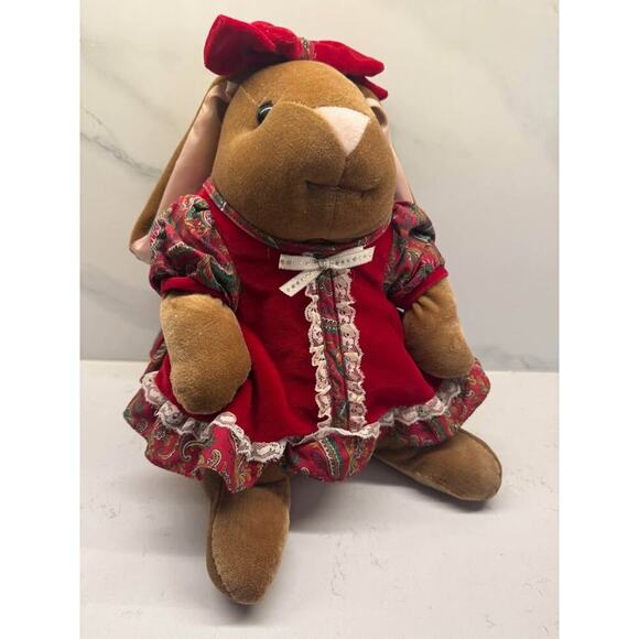 Vintage 1985 Toys "R" Us Velveteen Rabbit Plush Stuffed Animal Toy